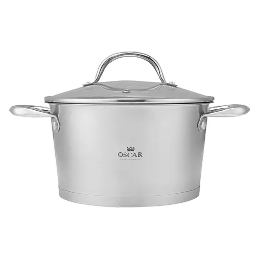 Кастрюля с крышкой Oscar Delight 18 см 2.2 л (OSR-2005-18) - фото 1