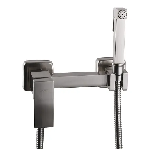 Смеситель для гигиенического душа наружного монтажа 150 мм Globus Lux GLN-5-106MIX-SS, Нержавеющая сталь - фото 2