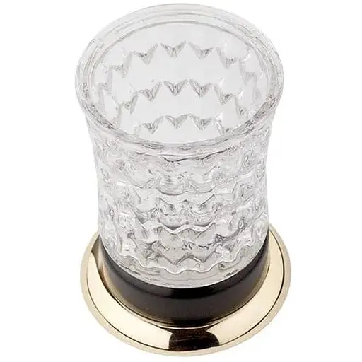 Склянка для зубних щіток Kugu Versace Freestand 250G&B чорний - фото 1