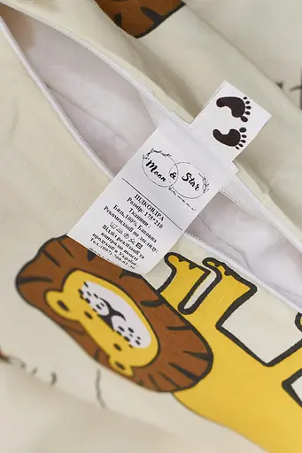 Комплект постільної білизни Moon&Star двоспальний 175х210 наволочки 2х40х60 Savanna Бязь Gold Люкс - фото 8