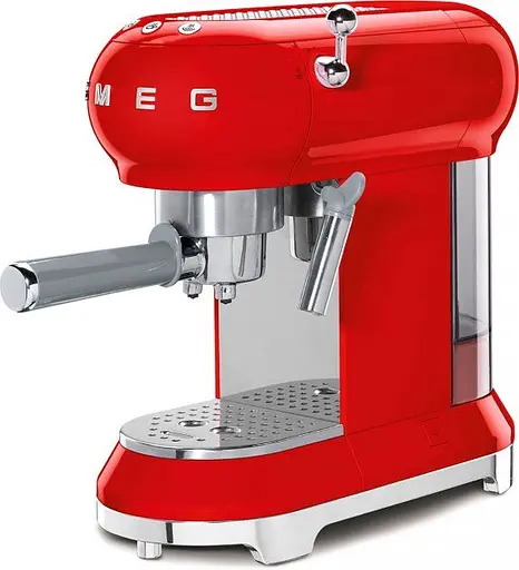 Кавоварка ріжкова Smeg ECF01RDEU [62016] - фото 3