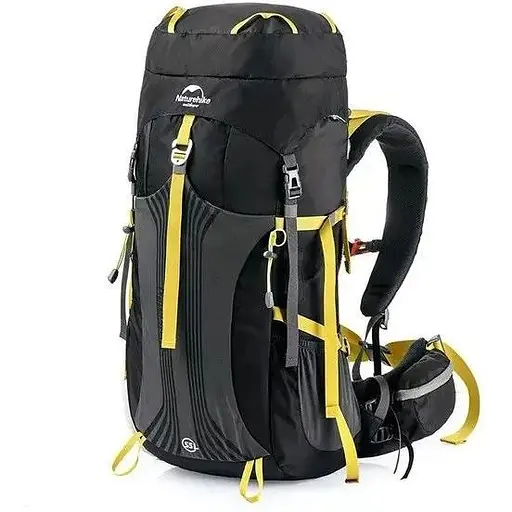 Рюкзак Naturehike NH16Y020-Q 55 л Чорний (1047-6927595787915)