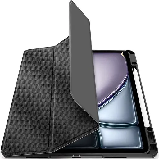 Чехол-книжка Dux Ducis Toby Series With Pencil Holder для Apple iPad Air 13" (2024-2025)/Pro 12.9" (2020-2022) Black [130630] - фото 8