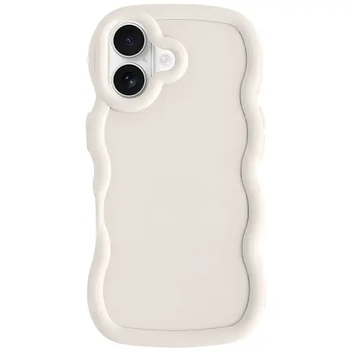 Чехол Epik TPU Ripple для Apple iPhone 16 Plus 6.7 Antique White - фото 1