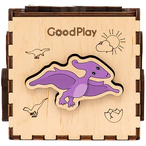 Кубик-сортер GoodPlay ДиноСвіт (CUB-4-010) - фото 4