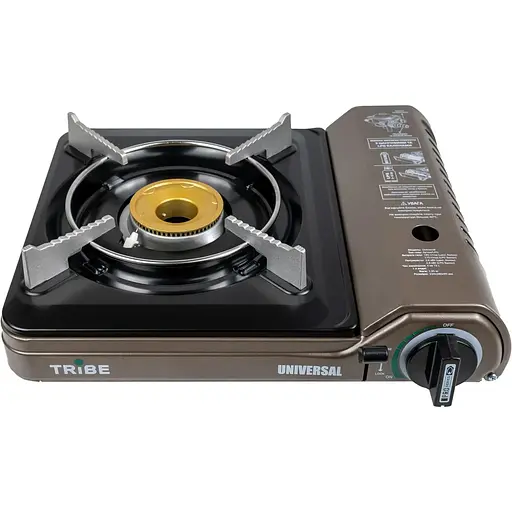 Портативна газова плита Tribe Universal Grey (T-HD-0003-grey) [150237] - фото 2