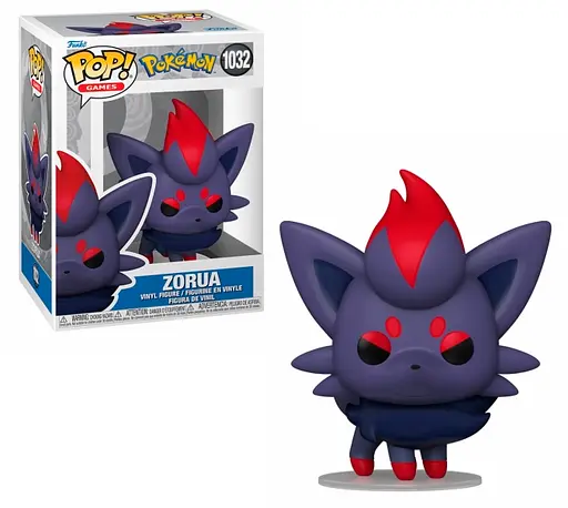 Фигурка Funko Pop Фанко Поп Pokemon Zorua Фанко Зоруа 10 см PM Z 1032