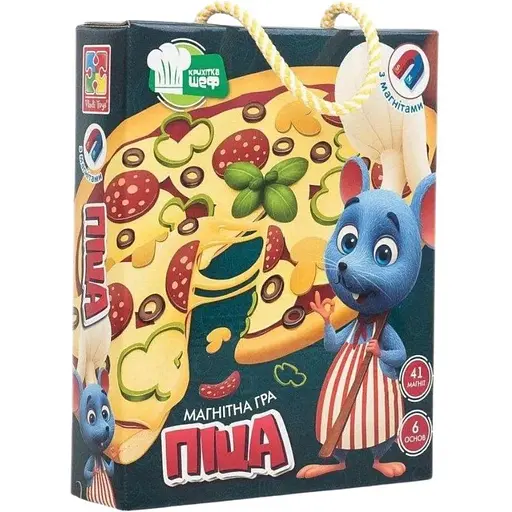 Магнитная игра Vladi Toys Пицца VT3004-02 - фото 1