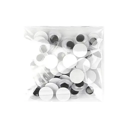 Творческий набор для аппликаций "Глаза" Bambi ЕД-529, 15 мм, 10 грамм, 67 штук - фото 1