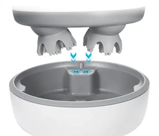 Масажер антистрес 3D Xiaomi для голови, шиї, спини тіла - фото 4