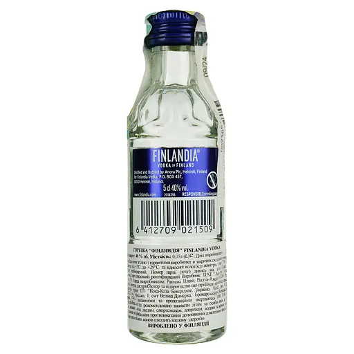 Горілка Finlandia 40% 0.05 л (717577) - фото 3