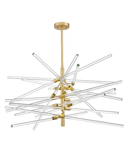 Люстра Zuma Line 5905316668447 Reykjavik G9 6x42W IP20 золота - фото 1