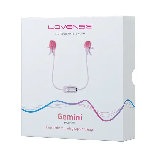 Затискачі для сосків Lovense Gemini 57 см рожевий - фото 8