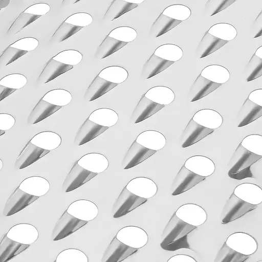 Терка корморізка ручна кормова нержавійка для подрібнення коренеплодів з великими отворами 40х19 см, РКС-Пром 87696 - фото 3