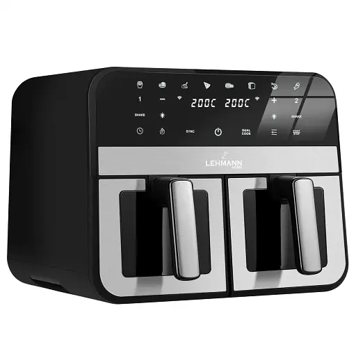 Аерофритюрниця двокамерна Lehman Taste 9 л Wi-Fi - фото 2