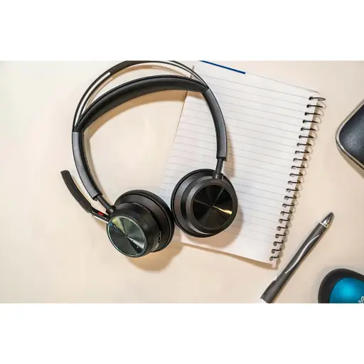 Гарнитура Poly компьютерная стерео On-ear Voyager Focus 2 USB-A Bluetooth черная - фото 9