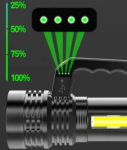Світлодіодний ручний ліхтар Multifuncion work lights 3W портативний на акумуляторі  - фото 4