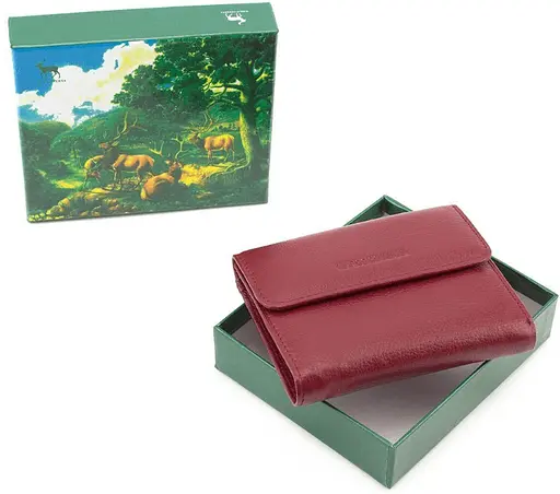 Кожаный женский кошелек Marco Coverna 12х10х2.5 см acs0024526 - фото 1