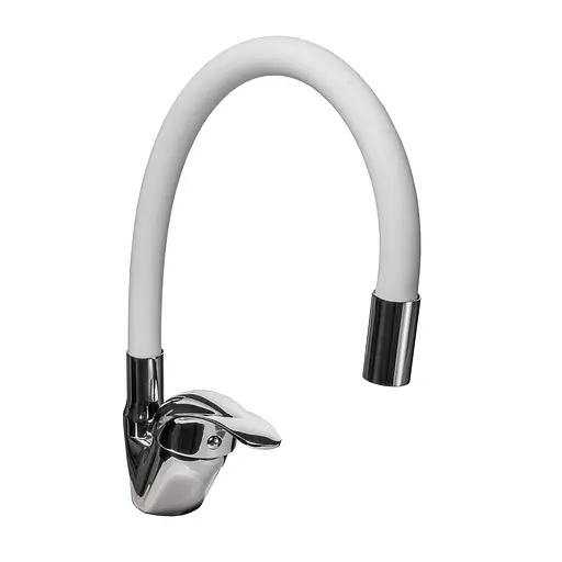 Смеситель для кухни EcoMix E-GEZ-203SLR-White Белый - фото 5