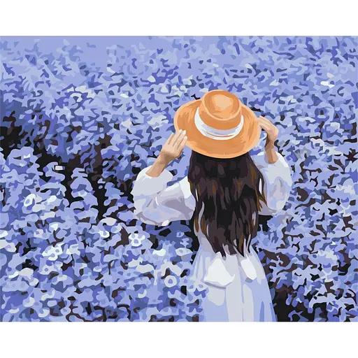 Картина по номерам Путешествие в цветах Brushme 40x50 см разноцветная 000277406