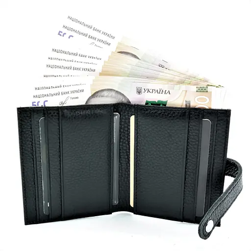 Мужской кошелек-визитница Weatro 10.5х9х1.5 см acs0012960 - фото 3