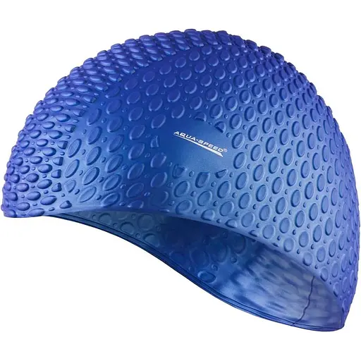 Шапочка для плавания Aqua Speed Bubble Синий (1000-102-10)