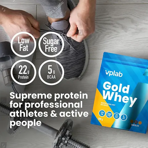 Протеїн VPLab Gold Whey Шоколад 500 г - фото 4