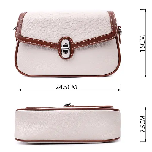 Кожаная женская сумка Vintage 24.5х15х7.5 см sum0026575 - фото 3