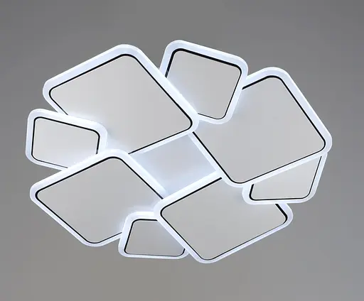 Люстра світлодіодна акрилова стельова Sirius YH1337/128W