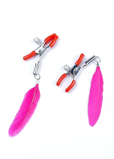 Затискачі для сосків Fetish Boss Series Exclusive No.13 (рожевий) - фото 4