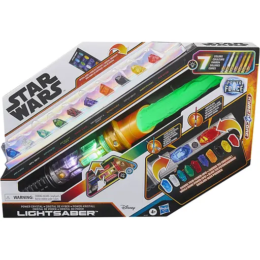  Іграшковий світловий меч Hasbro із кристалом сили (G0727) - фото 14