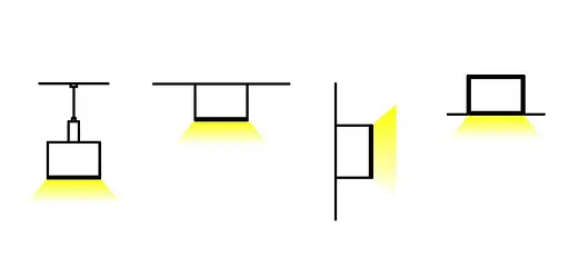 LED профіль підвісний з розсіювачем PC матовий опал, 3м KLOODI KLP3535 3 MX - фото 3