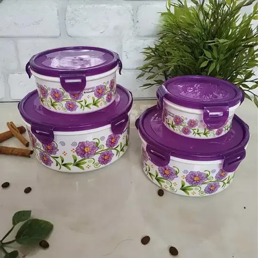 Набор контейнеров Frico FRU-821 с крышкой 4 шт. пластиковые  - фото 2