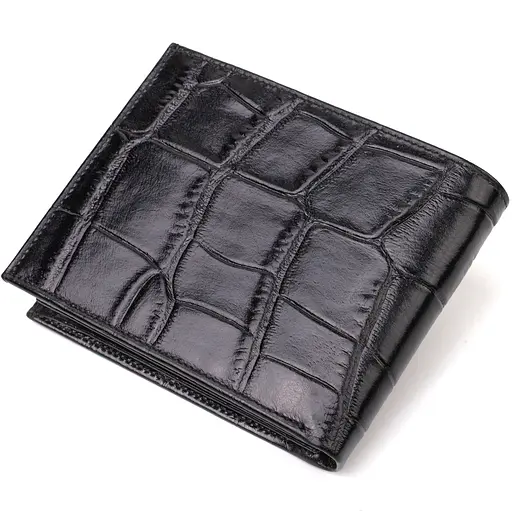 Мужской кожаный кошелек Canpellini 12х9.6х2 см acs0025592 - фото 2