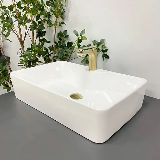 Умивальник VBI Forli XL white накладний VBI-011104, Білий - фото 1