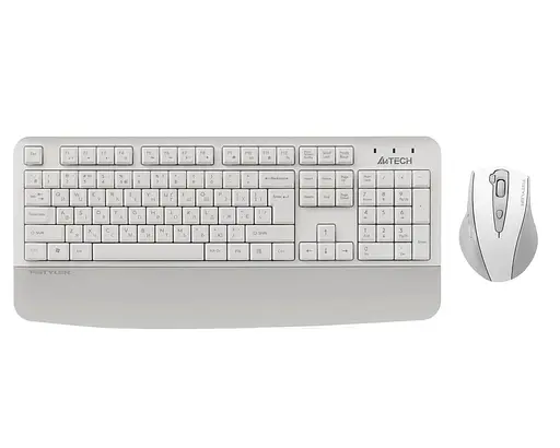 Комплект (Клавіатура та Миша) A4Tech Fstyler FG2500S Plus White - фото 1