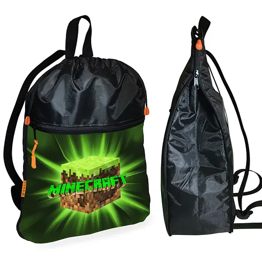 Школьный рюкзак детский Minecraft + Сумка для обуви спортивной формы рюкзак-мешок для мальчика (01724) - фото 2