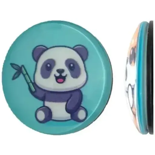 Тримач Поп Сокет New Glass (Скло) Baby Panda №10 - фото 1