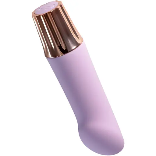 Міні-вібратор Crushious Mellow Angler лавандовий 11.7 х 2.6 см - фото 3