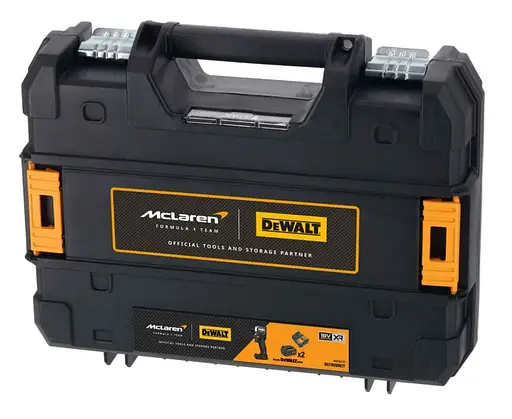 Шуруповерт ударный DeWalt McLaren F1 Team Limited Edition с АКБ и ЗУ DCF85MM2T - фото 6