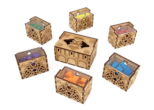 Органайзер Tower Rex Архітектори Західного Королівства + доповнення Architects of the West Kingdom + Expansions (2564) - фото 3