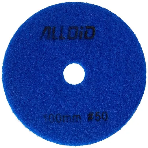 Круг алмазний Alloid Building Tools шліфувальний на липучці 100 мм зерно 50 (DD-63283) - фото 1