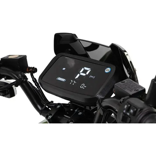 Электроскутер Двухместный Crosser CR-21 (2500W 76.8V/40Ah) Синий - фото 4