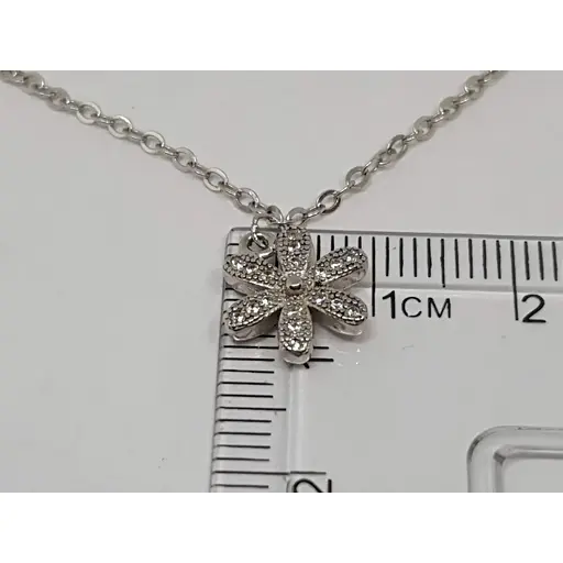 Серебряный браслет на ногу. 81011680525 24 - фото 4