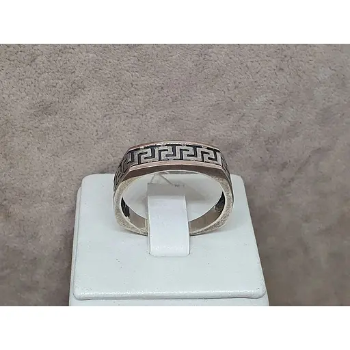 Срібне кільце Поліна с позолотою. К40 19,5 - фото 6