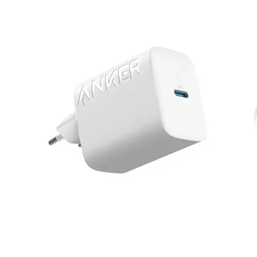 Зарядний пристрій адаптер живлення Anker PowerPort 312 PowerIQ USB-C (A2347G21) біле - фото 1
