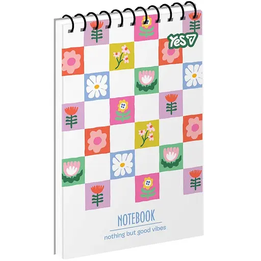 Зошит для записів Yes А7 Blooming Joy 80 аркушів (152524)