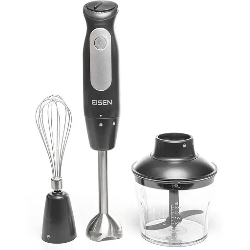 Блендер Eisen EHB-632, Black, 600W, занурювальний,