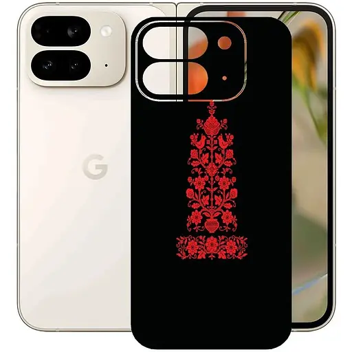 Защитная пленка StatusSKIN для Google Pixel 9 Pro Fold Корпус Винил Вышиванка 1