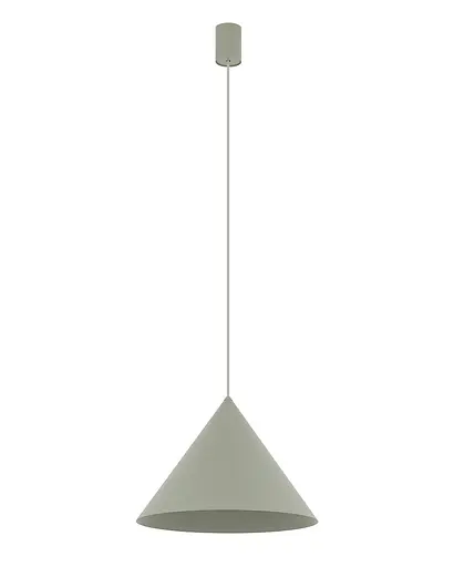 Підвісний світильник, люстра Nowodvorski 11485 Zenith M GU10 1x20W IP20 Сіро-зелений - фото 1